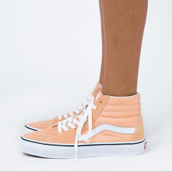 vans sk8 hi apricot